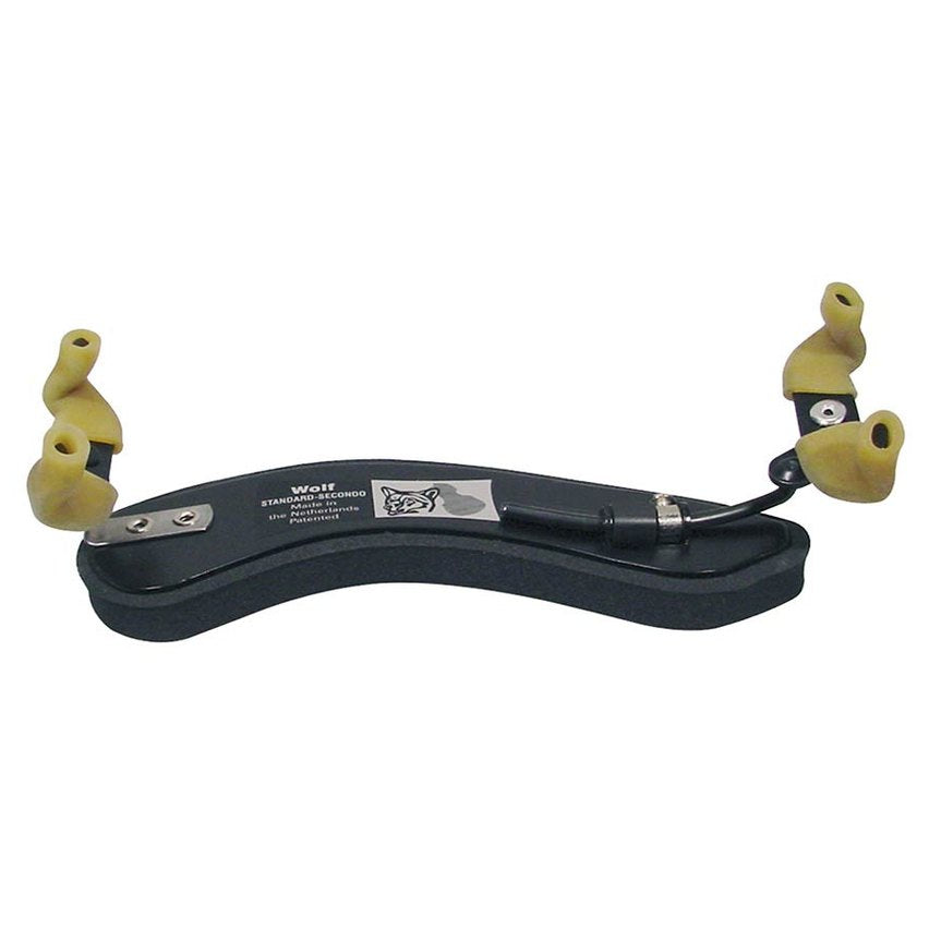 Wolf SR-44 shoulder rest for violin, standard secondo, fits 1/2-1/4
