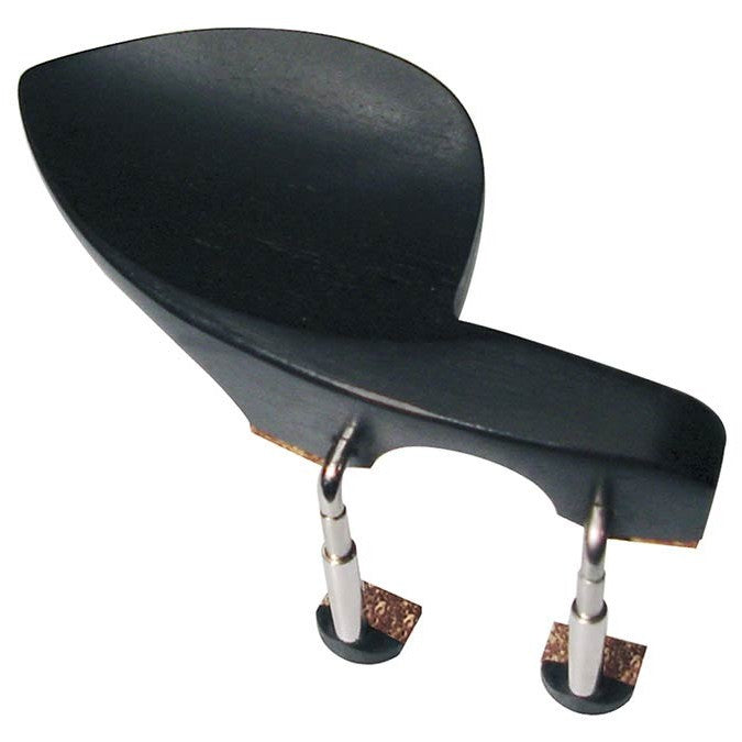 Wolf KH-31 chinrest for violin and viola 'Stradivarius'-model, ebony, patented screws nickel