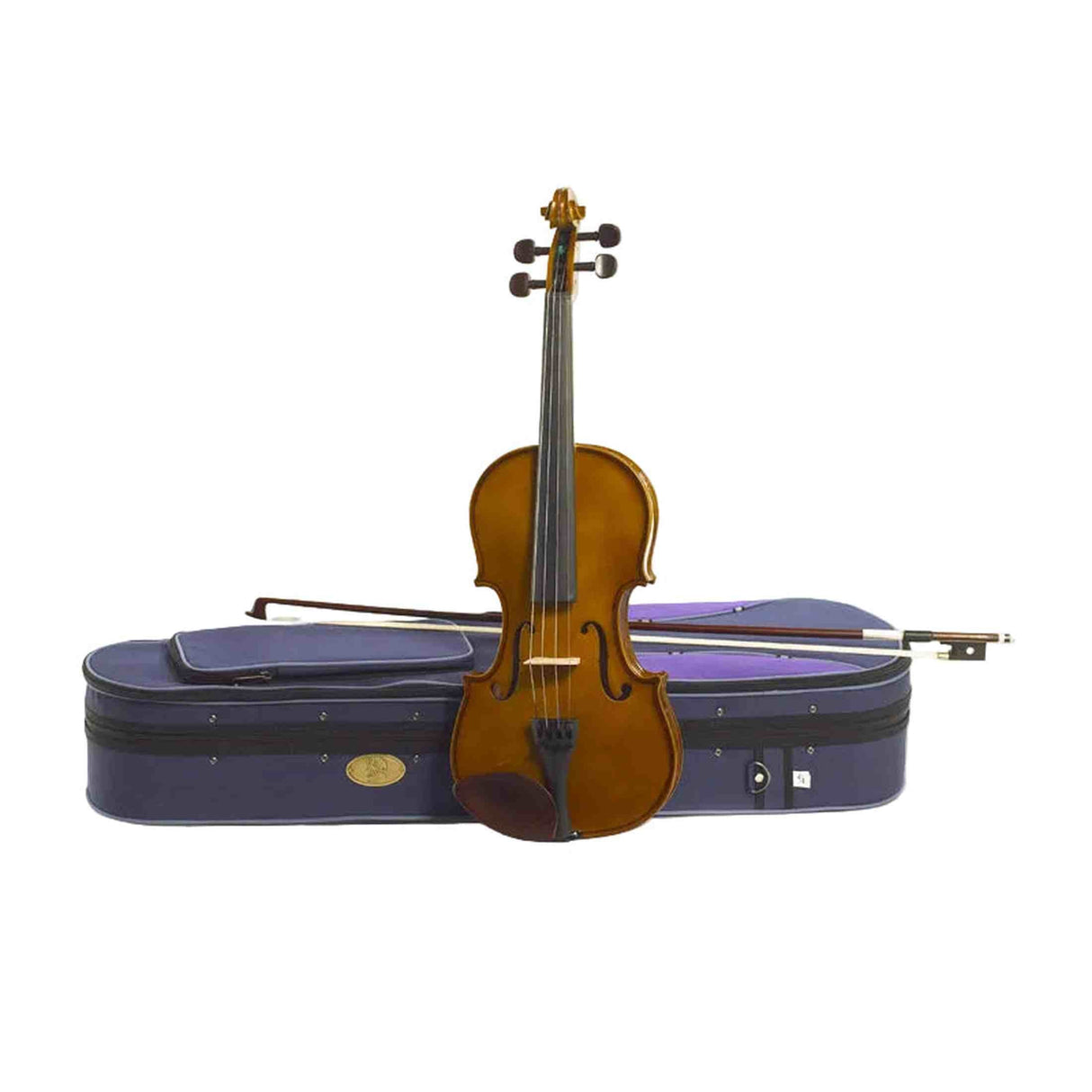 Stentor SR1400F2 violin set 1/4 Student I – solid spruce & maple, incl. bow and deluxe case