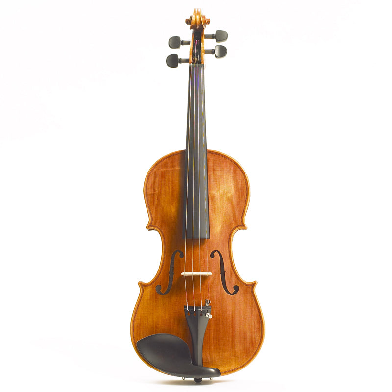 Stentor SR1865A violin 4/4 Handmade Pro “Messina” – handmade, flamed maple &amp; shellac finish, incl. Pirastro strings