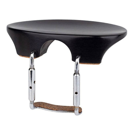 ELS CR-FL-E violin chinrest 'Flesh'-model, ebony