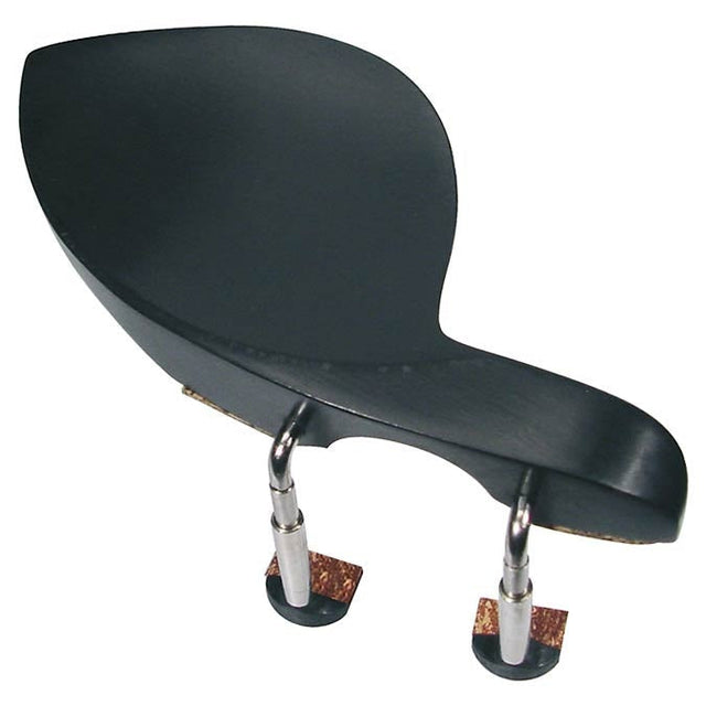 Wolf KH-11 chinrest for violin and viola 'Guarneri'-model, ebony, patented screws